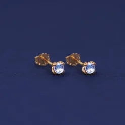 Aquamarine Earring