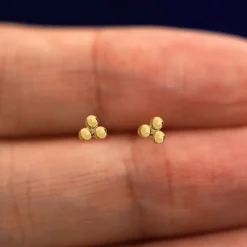 Ball Trio Earring