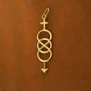 Bisexual Symbol Charm