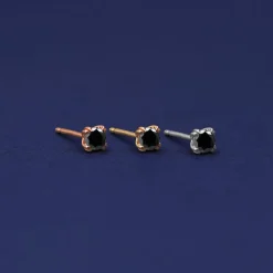 Black Diamond Earring