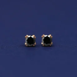 Black Diamond Earring