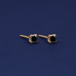 Black Diamond Earring