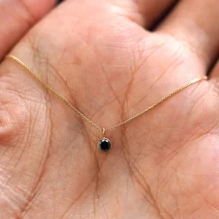 Black Diamond Necklace