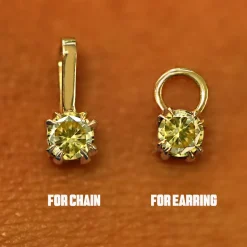 Champagne Diamond Charm