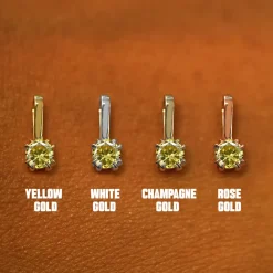 Champagne Diamond Charm