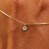 Champagne Diamond Necklace