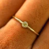 Champagne Diamond Ring