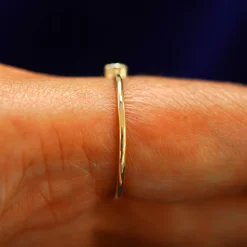 Champagne Diamond Ring