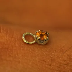Citrine Charm