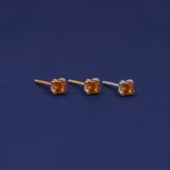 Citrine Earring