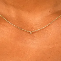 Diamond Cable Necklace