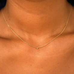 Diamond Cable Necklace