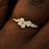 Diamond Cluster Ring