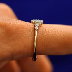 Diamond Cluster Ring