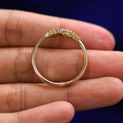 Diamond Cluster Ring