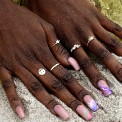 Diamond Cluster Ring