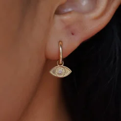 Diamond Evil Eye Charm