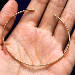Diamond Open Bangle