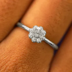 Diamond Petal Ring