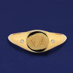 Diamond Signet Ring