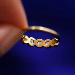 5 Diamonds Ring