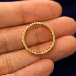 Double Baguette Diamond Band