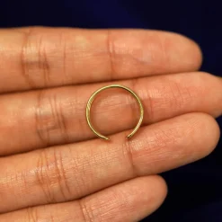 Double Line Toe Ring