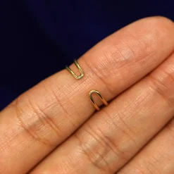 Double Line Toe Ring