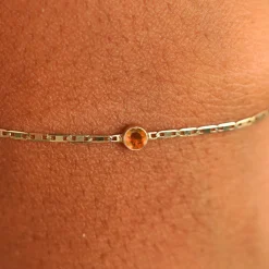 Fire Opal Bracelet