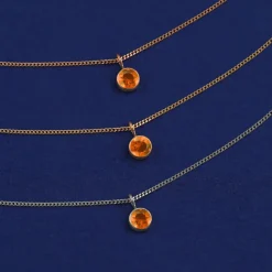 Fire Opal Necklace