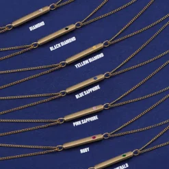 Gemstone Bar Bracelet