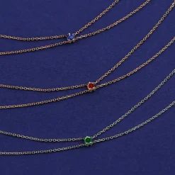Gemstone Cable Bracelet