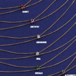 Gemstone Cable Bracelet