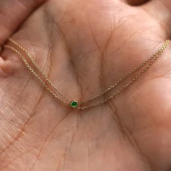 Gemstone Cable Bracelet