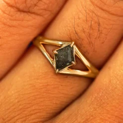 Gemstone Kite Ring