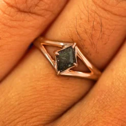 Gemstone Kite Ring