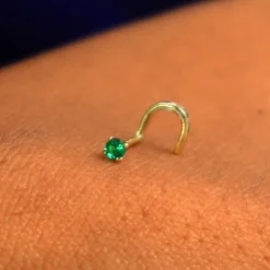 Gemstone Nose Stud