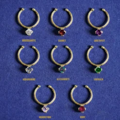 Gemstone Septum