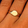 Gemstone Signet Ring
