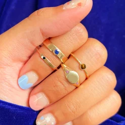 Gemstone Signet Ring