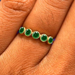 5 Gemstones Ring