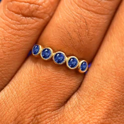 5 Gemstones Ring