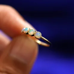5 Gemstones Ring