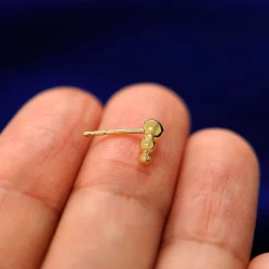 Graduated Ball Earring