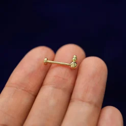 Graduated Ball Flatback Piercing
