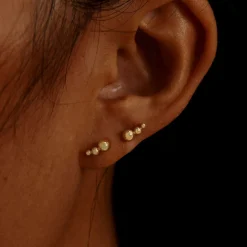 Graduated Ball Flatback Piercing