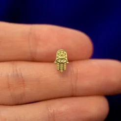 Hamsa Earring