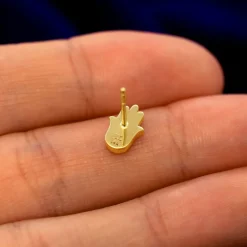 Hamsa Earring