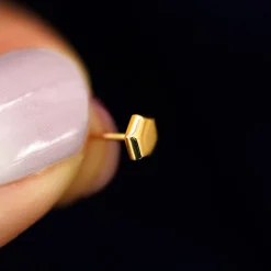 Hexagon Earring