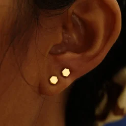 Hexagon Earring